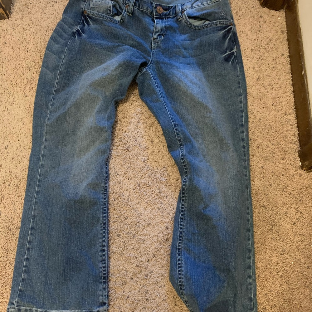 Maurice Ivy Boot Jeans Size 18. Wide Leg